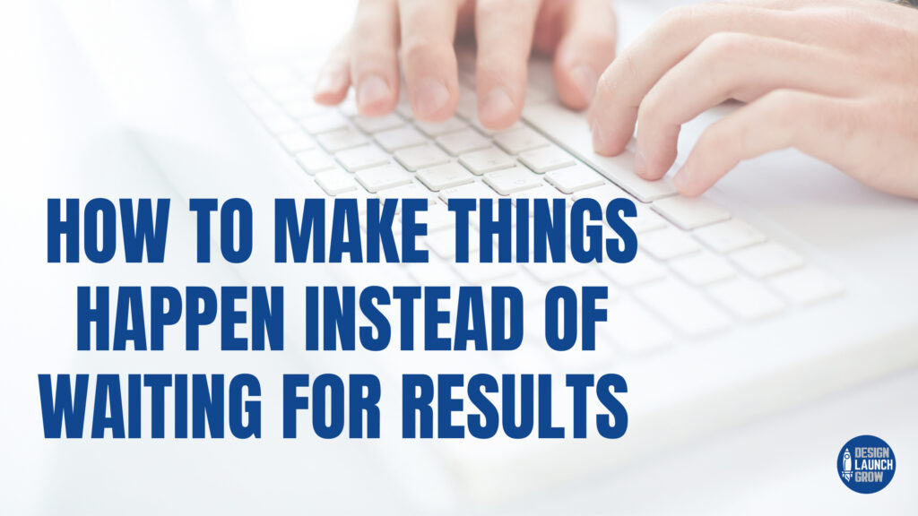 hands typing on a keyboard hustle making things happen